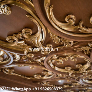 Wooden Classic Ceiling Design Dressing Room Ceiling Design No-8814