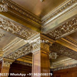 Wooden Classic Ceiling Design False Ceiling Mdf Design No-8826