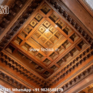 Wooden Classic Ceiling Design Sheetrock Ceiling Design No-8828