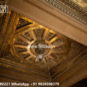 Wooden Classic Ceiling Design Pop Rafter Design No-8832
