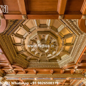 Wooden Classic Ceiling Design Ceiling Wallpaper Design Ideas No-8842