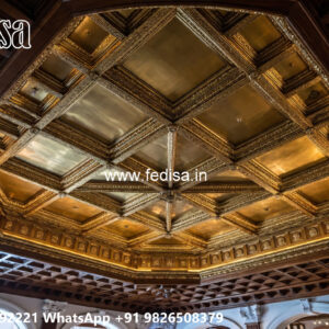 Wooden Classic Ceiling Design Washroom False Ceiling Design No-8845