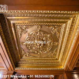 Wooden Classic Ceiling Design Vip Pop Design No-8850
