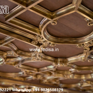 Wooden Classic Ceiling Design Concrete Ceiling Design Ideas No-8858