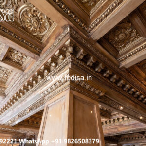 Wooden Classic Ceiling Design House Interior Ceiling Design No-8861