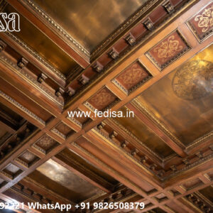 Wooden Classic Ceiling Design Ceiling Design For Drawing Room 2026 No-8867