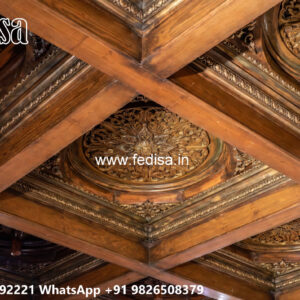Wooden Classic Ceiling Design Ceiling Ke Phool No-8884
