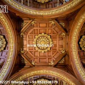 Wooden Classic Ceiling Design New Ceiling Design For Hall No-8894