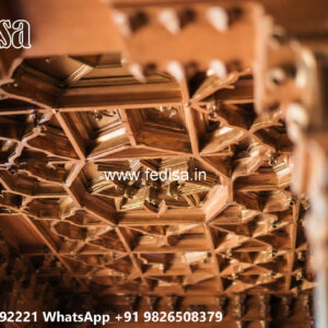 Wooden Classic Ceiling Design Side Pop Design No-8897