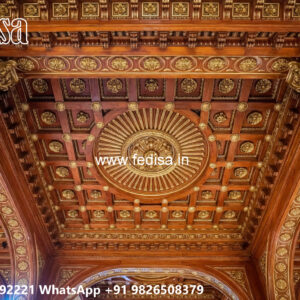 Wooden Classic Ceiling Design Stretch Light Ceiling No-8898