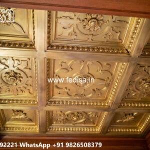 Wooden Classic Ceiling Design Ceiling Design For Wall No-8899