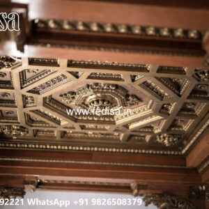 Wooden Classic Ceiling Design New Room Ceiling Design No-8901