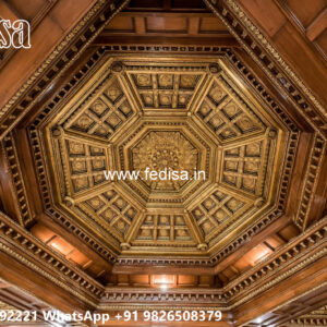 Wooden Classic Ceiling Design Ceiling Royale Play Design No-8909
