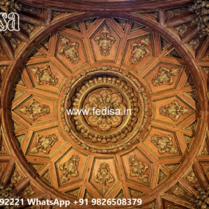 Wooden Classic Ceiling Design Kitchen Simple Pop Design No-8912