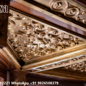 Wooden Classic Ceiling Design New Pop Design For Hall 2026 No-8918
