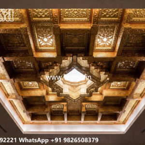 Wooden Classic Ceiling Design Honeycomb False Ceiling No-8927
