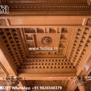 Wooden Classic Ceiling Design Pop Mein Design No-8929