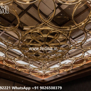 Wooden Classic Ceiling Design Top Gypsum Ceiling Design No-8931