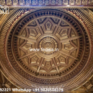 Wooden Classic Ceiling Design False Ceiling Design For Living And Dining Room No-8933