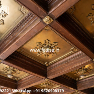 Wooden Classic Ceiling Design Pop Design And Price No-8946