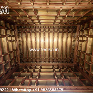 Wooden Classic Ceiling Design Pop In House Design No-8951