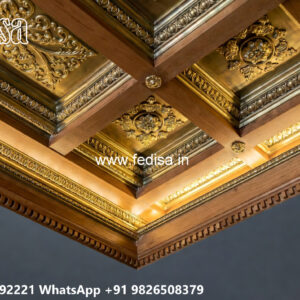 Wooden Classic Ceiling Design False Ceiling 3d Design No-8955