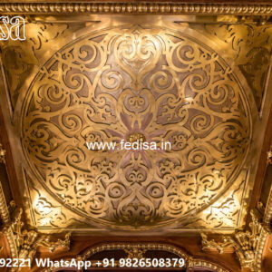 Wooden Classic Ceiling Design Plaster Ceiling Design For Small Living Room No-8967