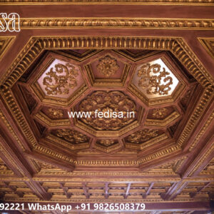 Wooden Classic Ceiling Design New Home Ceiling Design No-8973