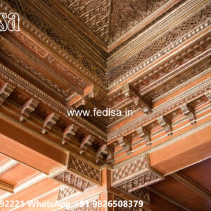 Wooden Classic Ceiling Design Ceiling Hall Design 2026 No-8982