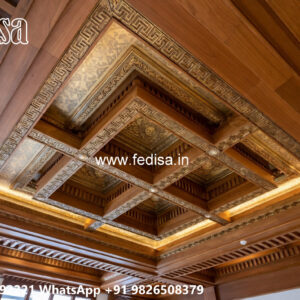 Wooden Classic Ceiling Design Door Ceiling Design No-8991
