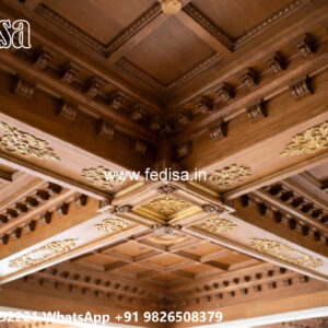 Wooden Classic Ceiling Design Fall Ceiling Color Design No-9018