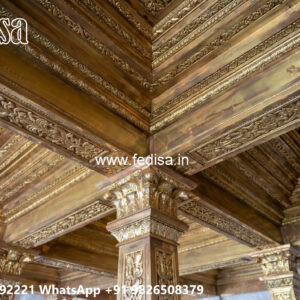 Wooden Classic Ceiling Design Simple False Ceiling For Living Room No-9025