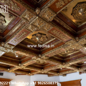 Wooden Classic Ceiling Design Office Ceiling Design Ideas No-9032