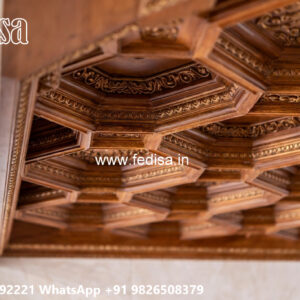 Wooden Classic Ceiling Design Exterior Ceiling Design No-9040