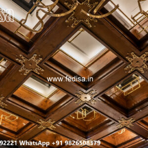 Wooden Classic Ceiling Design Pop Design For Roof Simple No-9042