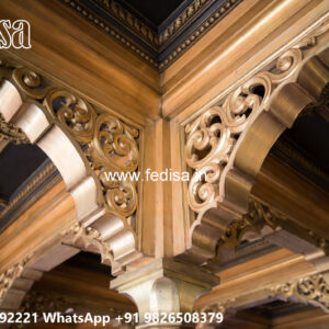 Wooden Classic Ceiling Design Bungalow Ceiling Design No-9044