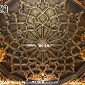 Wooden Classic Ceiling Design Selig Dizain New No-9049