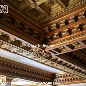 Wooden Classic Ceiling Design Kitchen Ceiling Ideas 2026 No-9055