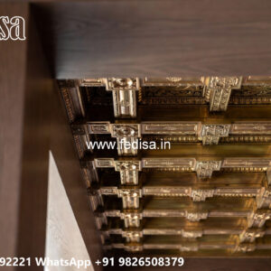 Wooden Classic Ceiling Design Meeting Room Ceiling Design No-9059