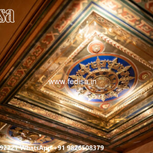 Wooden Classic Ceiling Design Plaster Ceiling Design Gallery No-9070