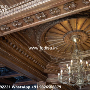 Wooden Classic Ceiling Design False Ceiling Simple Design For Hall No-9072
