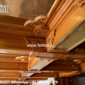 Wooden Classic Ceiling Design Pinterest False Ceiling For Hall With 2 Fans No-9099