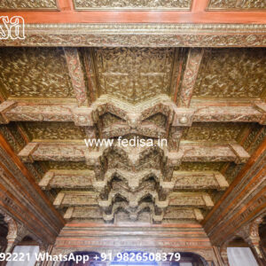Wooden Classic Ceiling Design Butterfly Pop Ceiling Design No-9109
