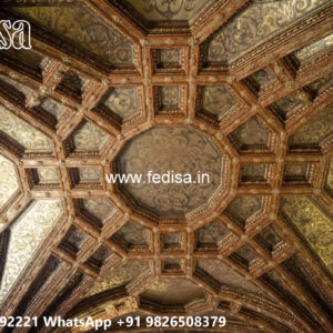Wooden Classic Ceiling Design Cassette Ac Ceiling Design No-9125