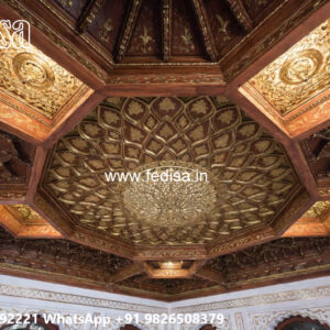 Wooden Classic Ceiling Design Pop Ceiling Model No-9153