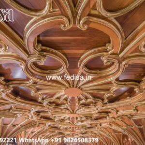 Wooden Classic Ceiling Design Ceiling Latest Design 2026 No-9154