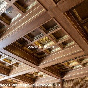 Wooden Classic Ceiling Design Room Ceiling Color Design No-9164