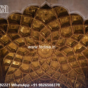 Wooden Classic Ceiling Design Gips Ceiling Design No-9173