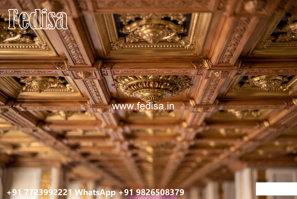 Wooden Classic Ceiling Design Bedroom Piopi No-9180