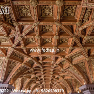 Wooden Classic Ceiling Design False Ceiling Design Catalog No-9182